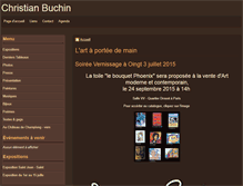 Tablet Screenshot of christianbuchin.com